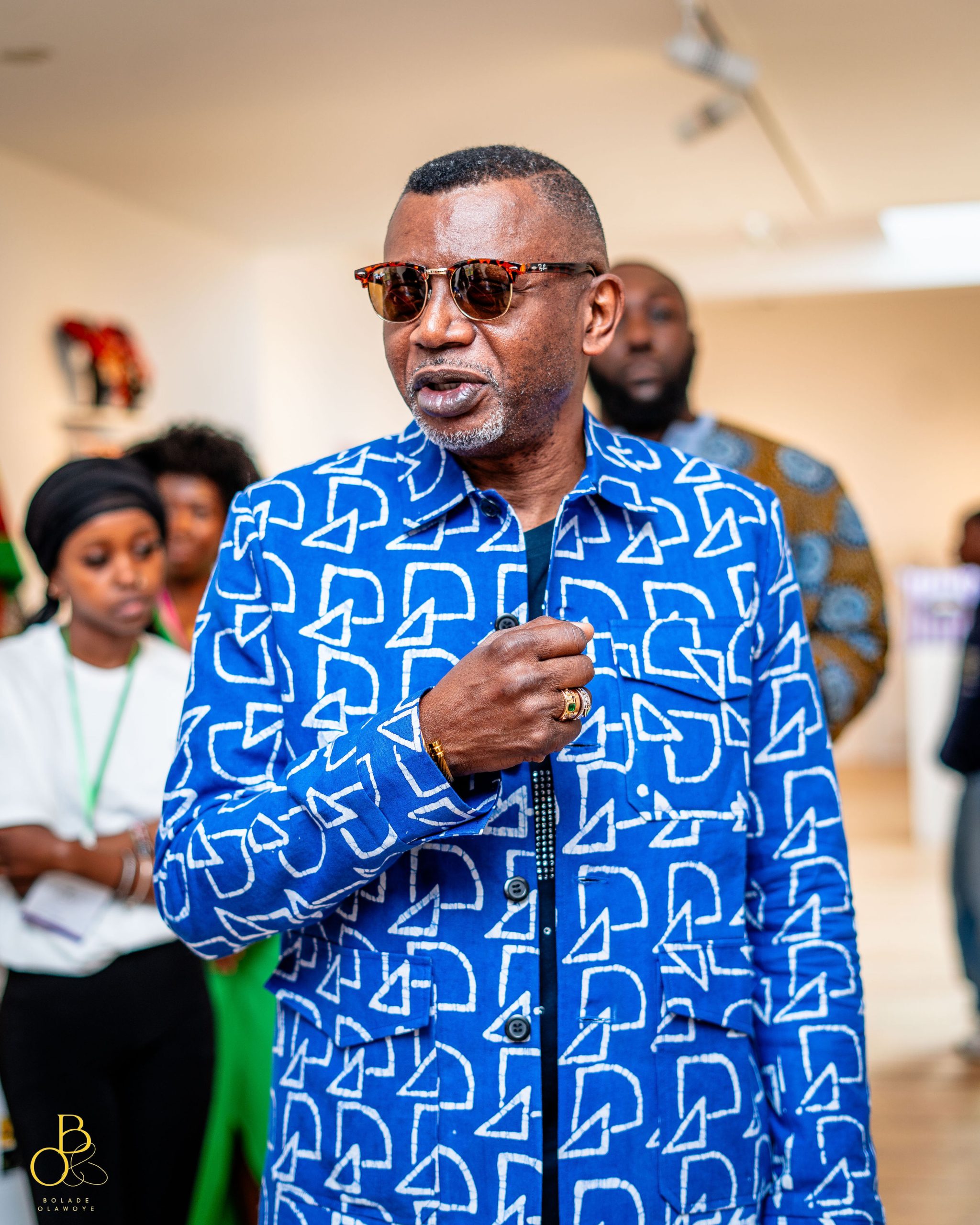 Mr Adebayo Jones Fashion Icon and TALES influencer and supported Mr Adebayo Jones Fashion Icon and TALES influencer and supported